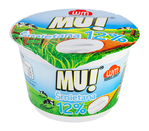 MU! Cream 12% of fat